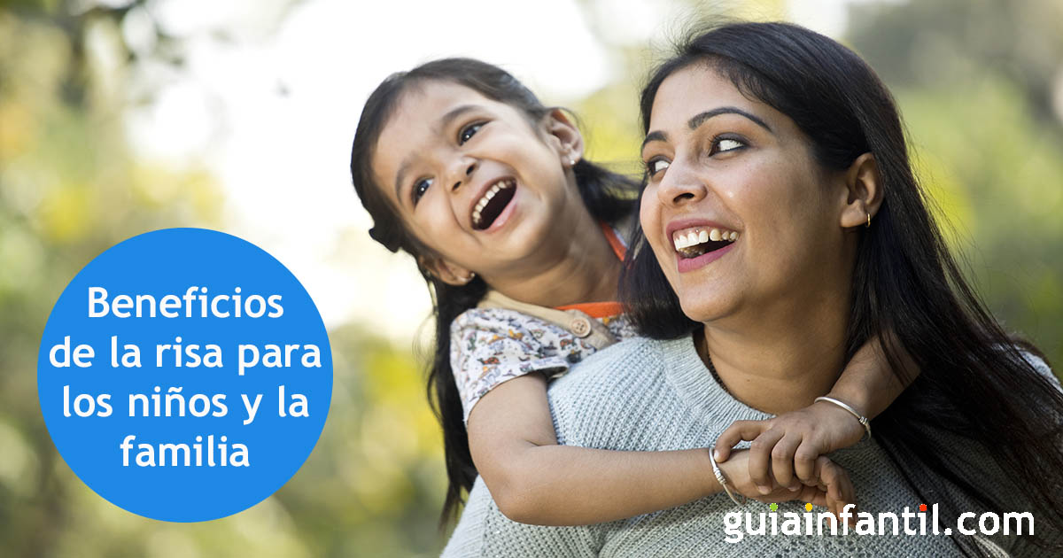 beneficios de la risa para los niños