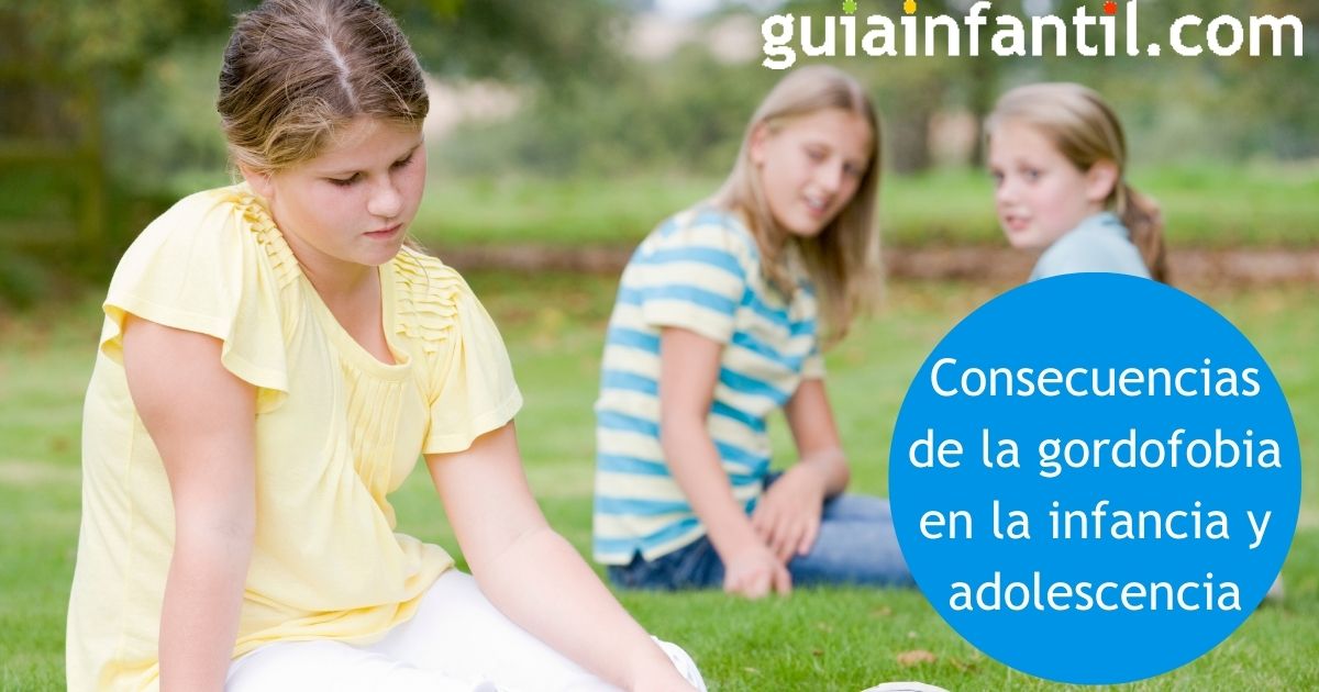 Consecuencias de la gordofobia en la infancia y en la adolescencia