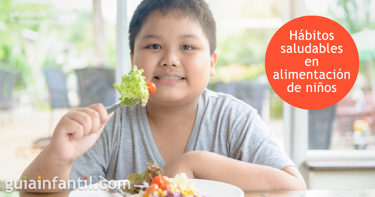 Hábitos alimenticios ante la obesidad de los niños