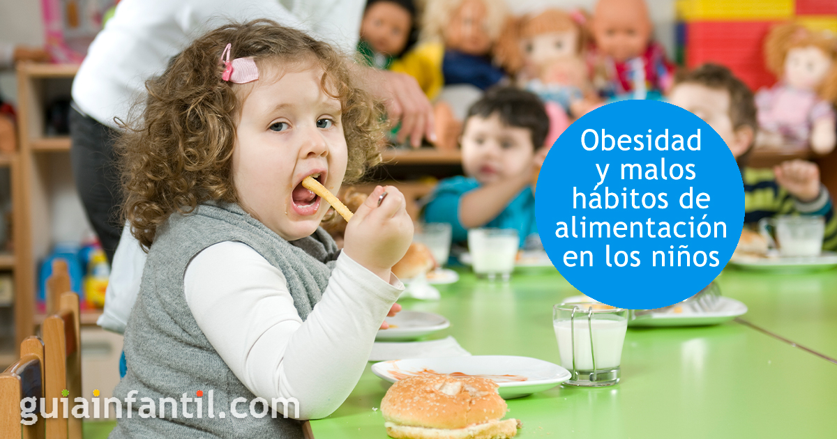La Obesidad Y Los Malos Hábitos De Alimentación En Los Niños ¡stop 1422