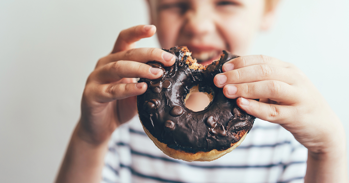 Enseñar a los niños a comer bien