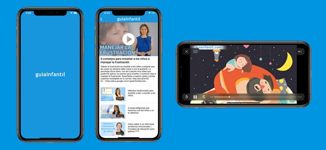 Descarga la nueva app de Guiainfantil.com en tu Iphone, Ipad y Apple TV