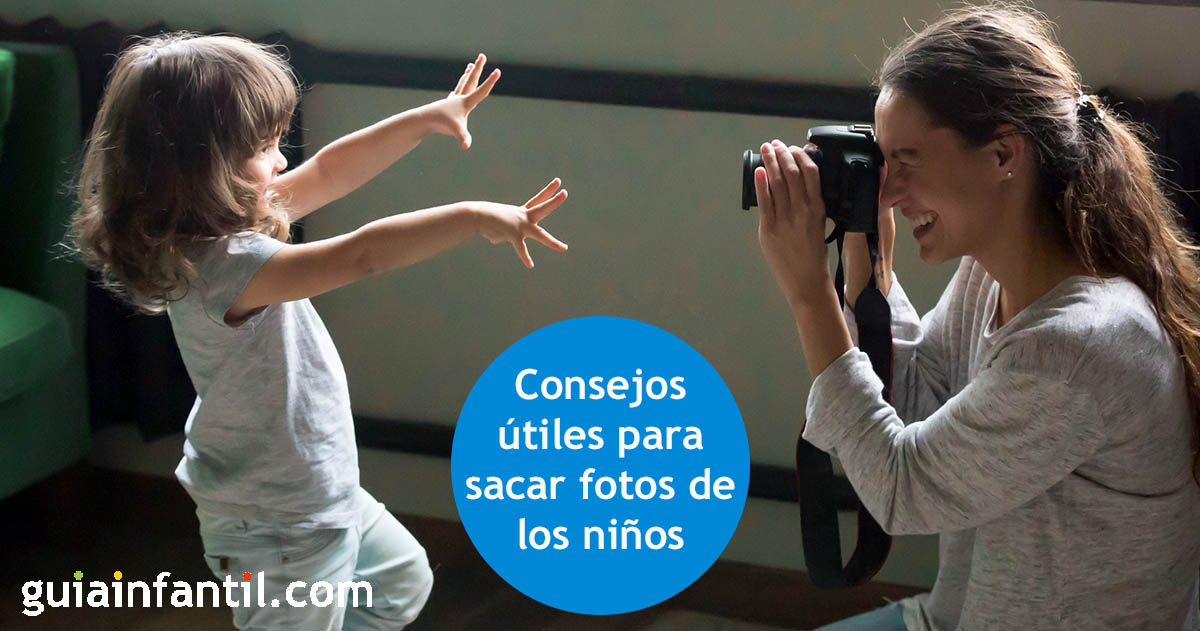 como sacar fotos de los niños