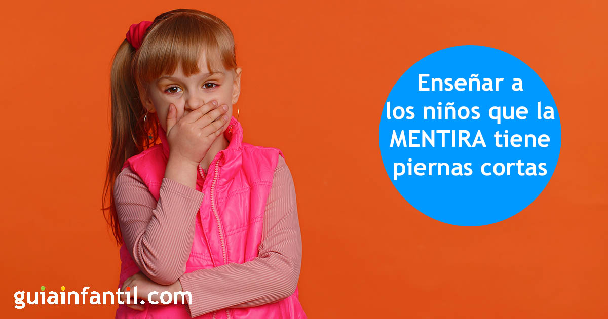 enseña a tu hijo que no digan mentiras