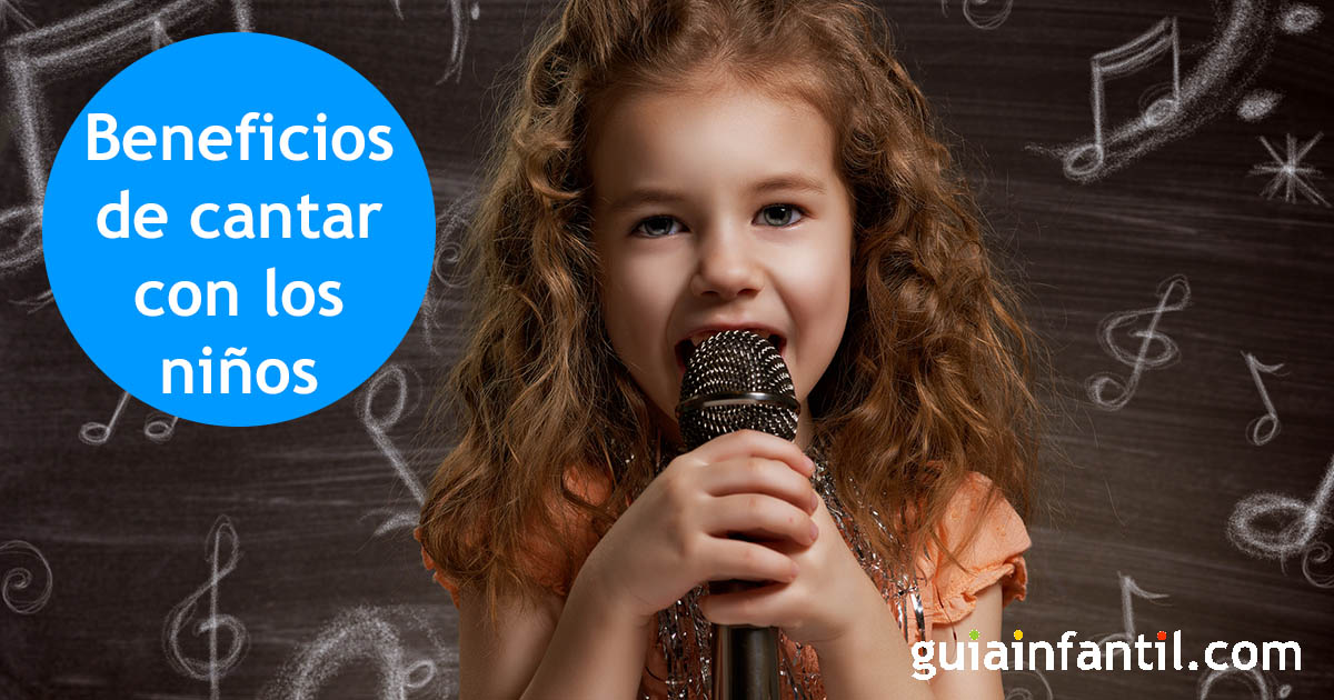 por qué es bueno cantar con los niños