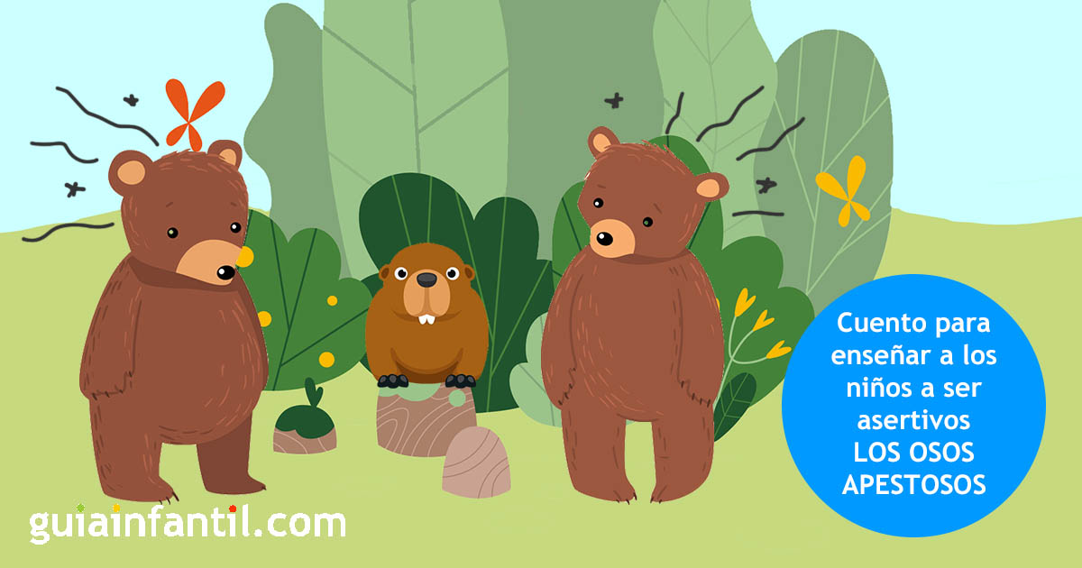 cuento de Los osos apestosos, para niños