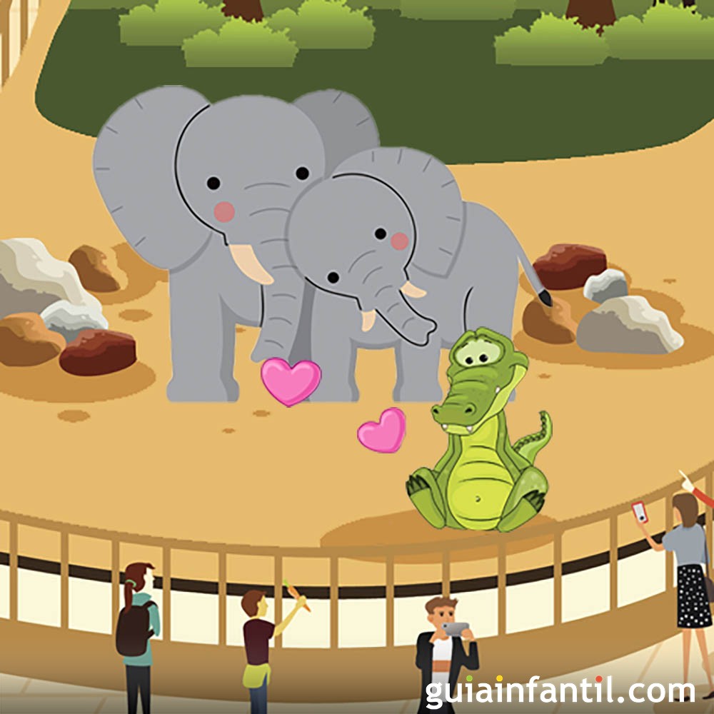 El bebé elefante. Cuentos infantiles sobre adopción para niños