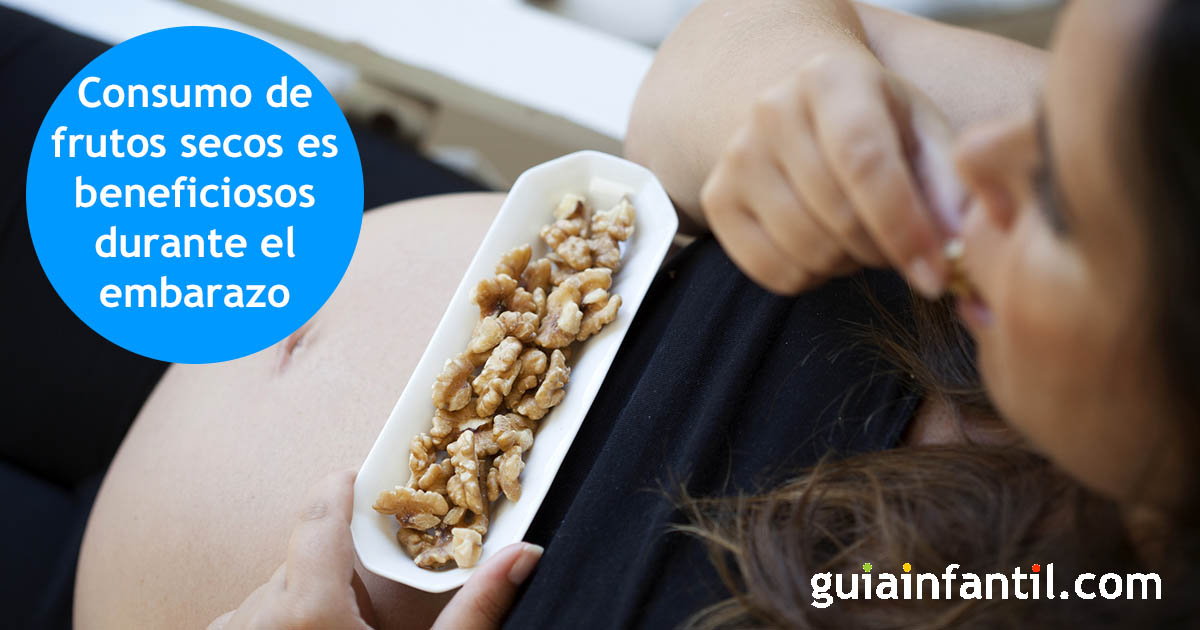consumo de nueces en el embarazo