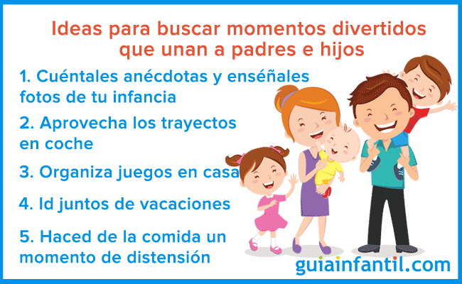 Organizar momentos divertidos en familia