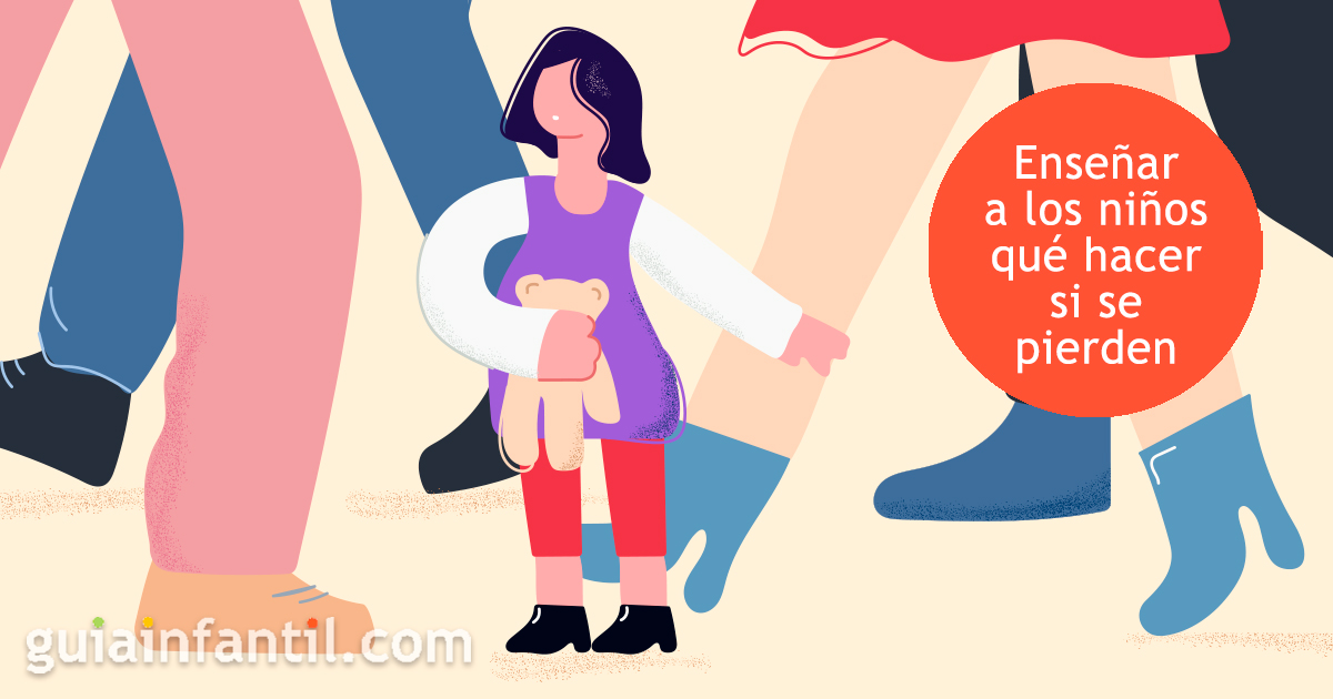 Evitar que los niños se pierdan