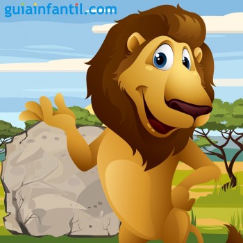 El león lo intentó. Poema para niños con actividades complementarias