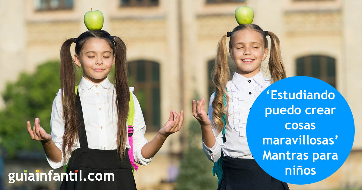 mantras para la vuelta al cole de los niños