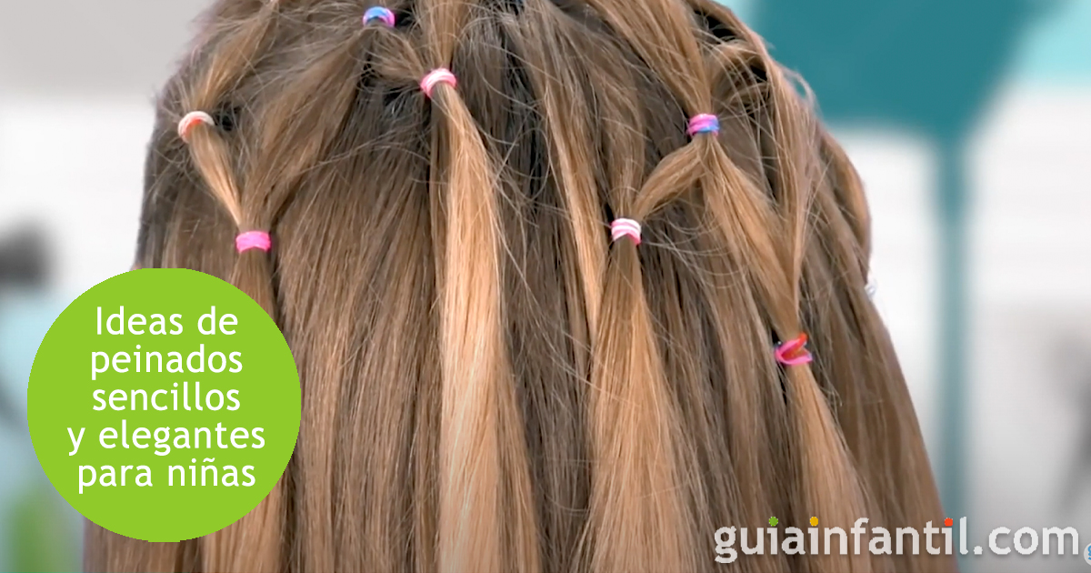 Aprende a crear de forma fácil y rápida peinados para niñas con Trenzas  invertidas para Toda Ocasión  Naty Montes  Hotmart