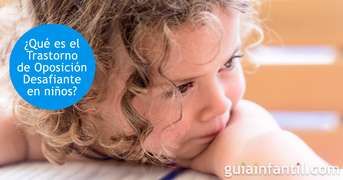 el Trastorno de Oposición Desafiante en los niños