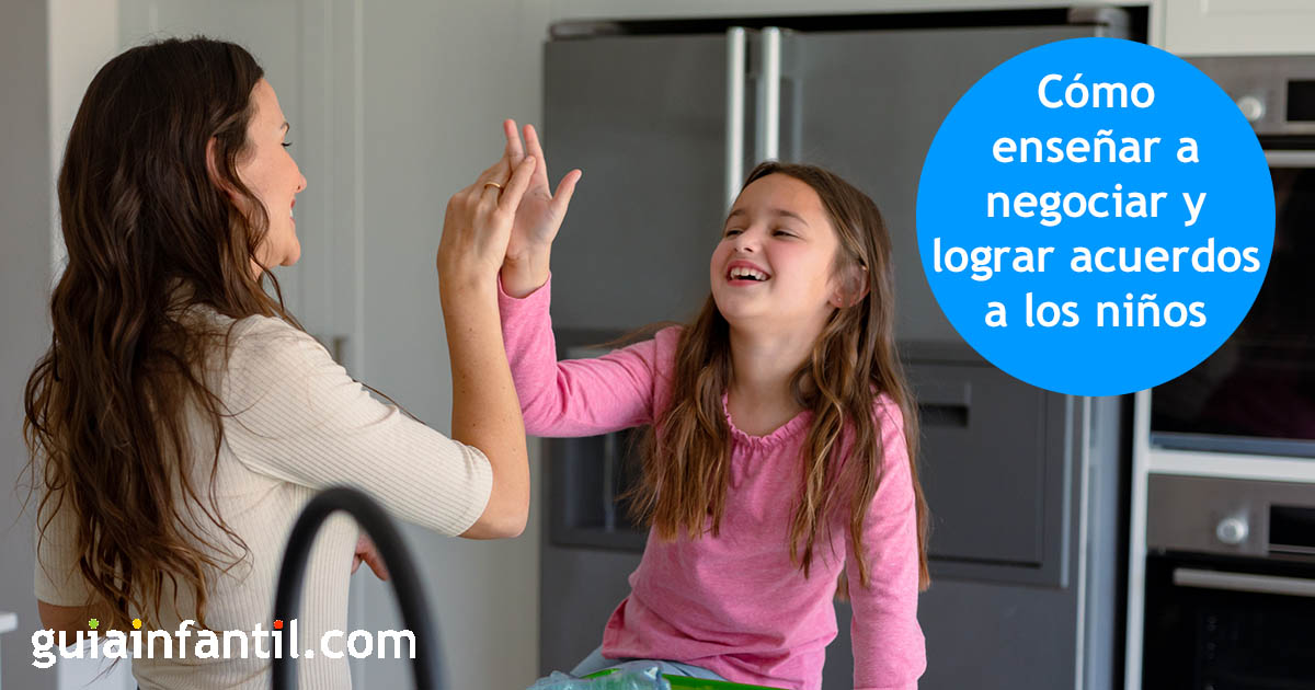 enseñar a lograr acuerdos a los niños