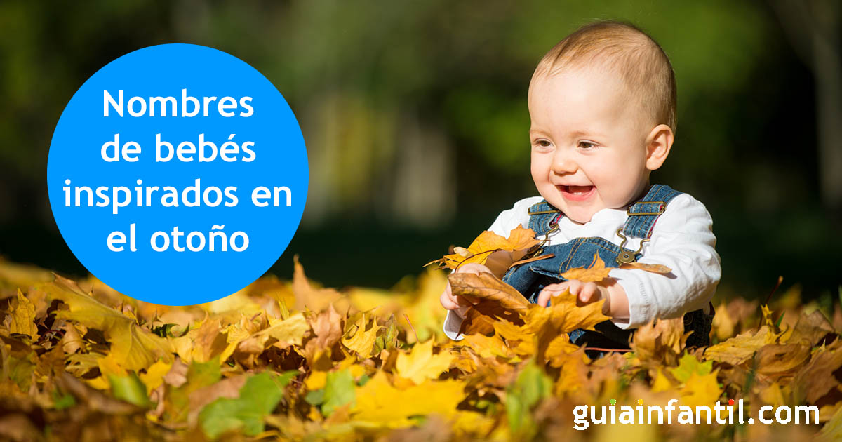 nombres otoñales para bebés