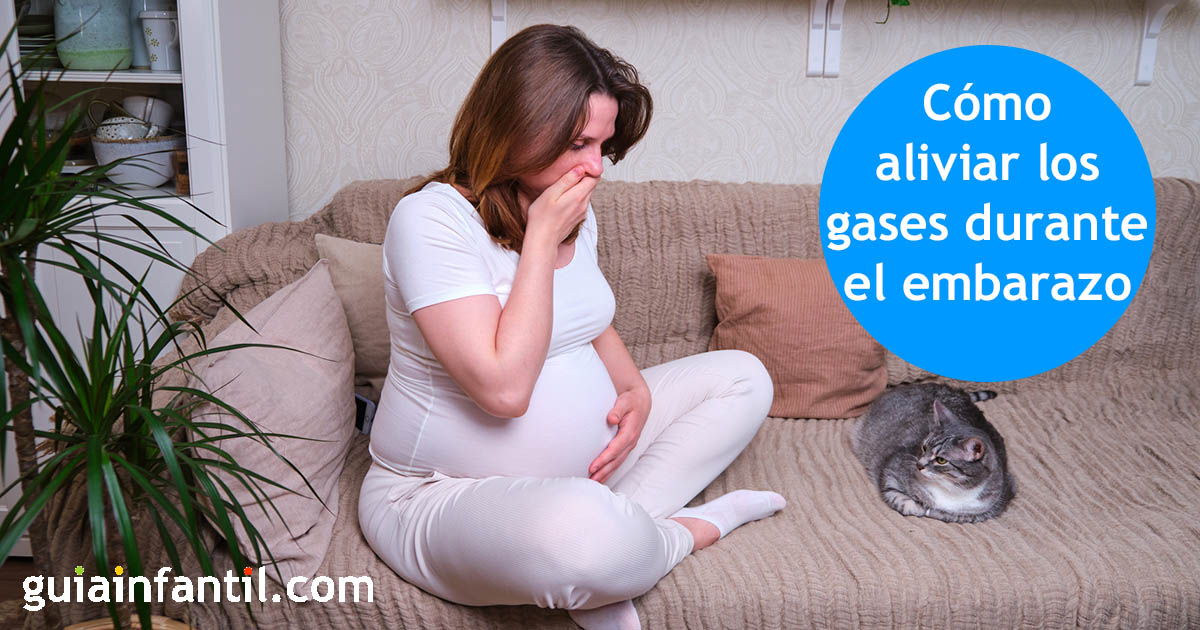 los gases en el embarazo