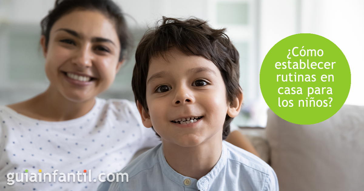 Las rutinas para poner límites a los niños