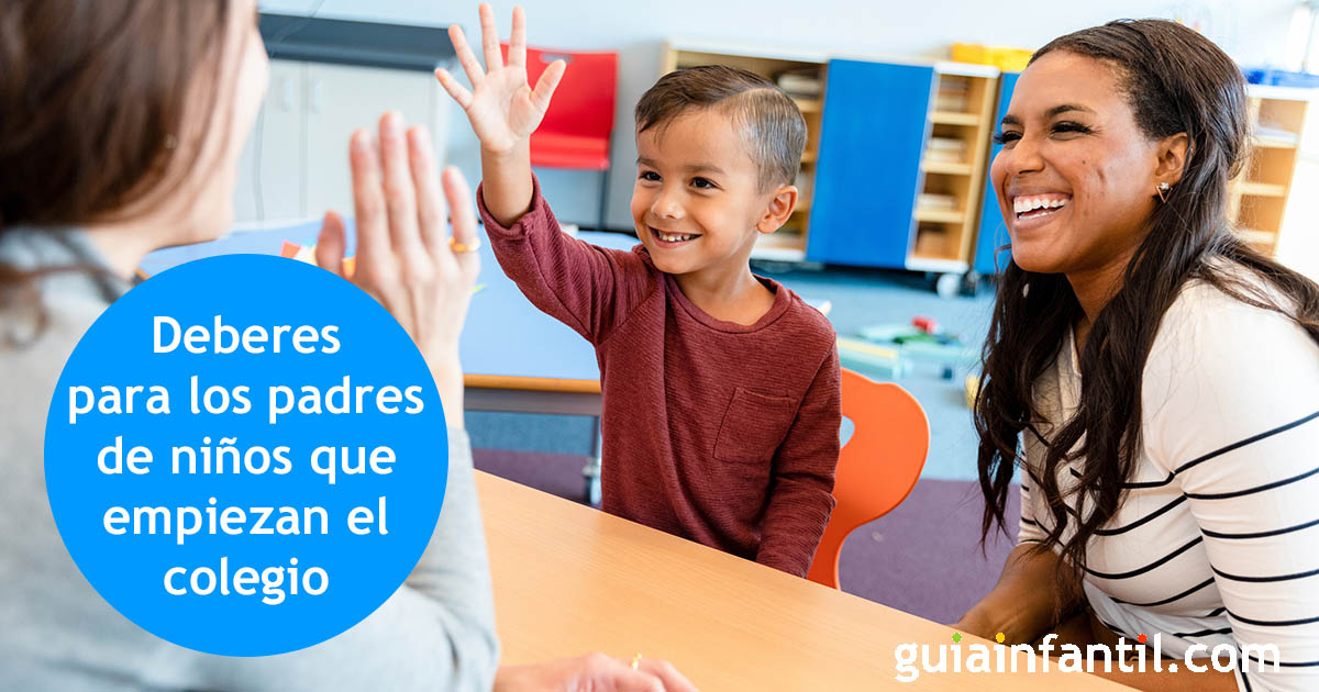 deberes para padres antes del colegio