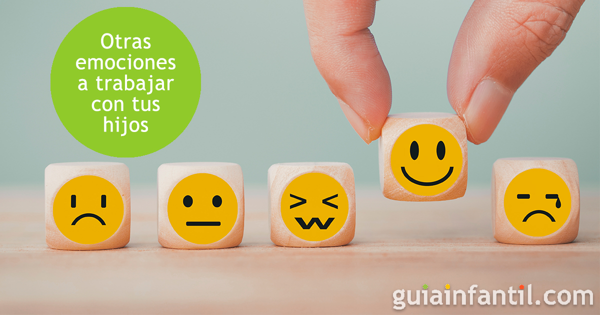 Las emociones secundarias para los niños