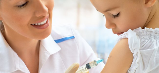 por no estar vacunada