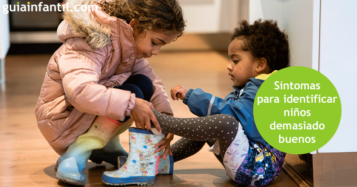 cómo identificar niños demasiado buenos y complacientes