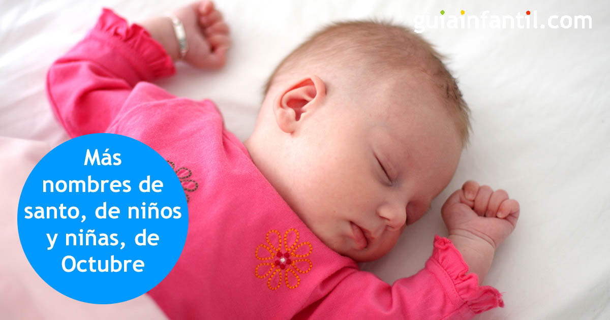 nombres de santo de octubre