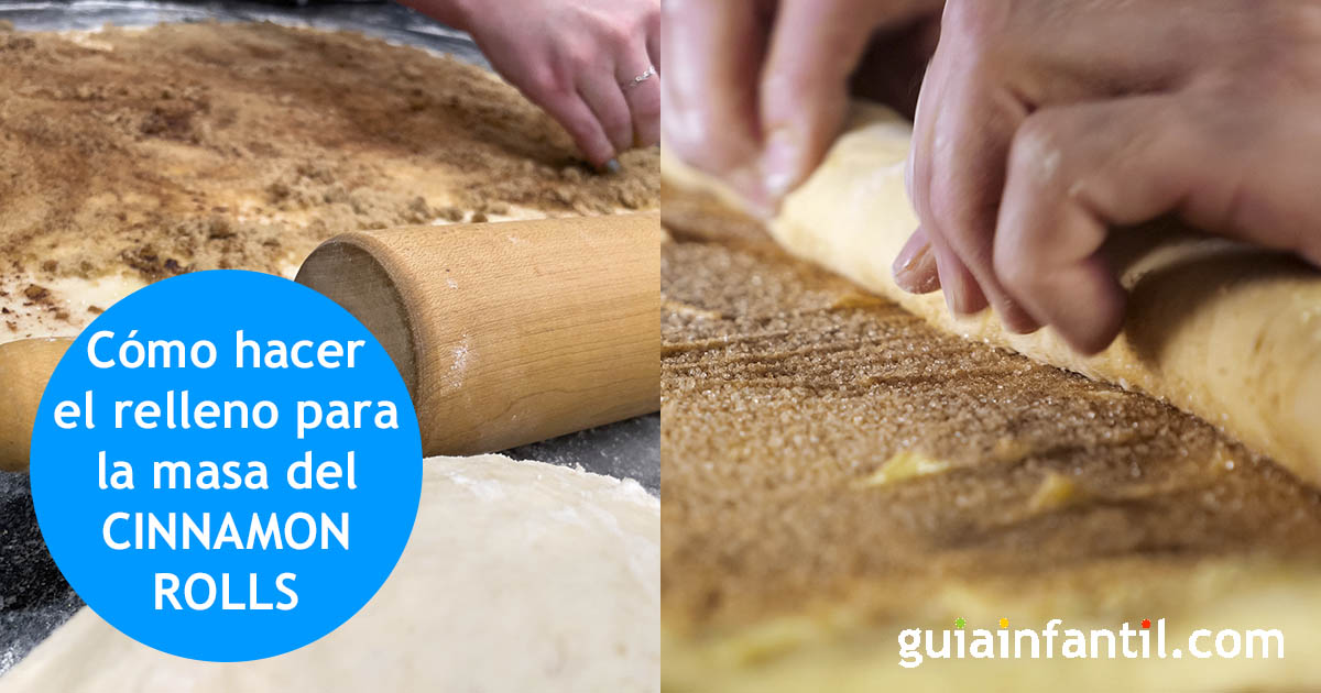 relleno para el rollo de canela