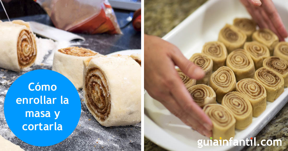 el rollo para la receta