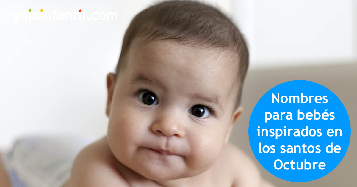 nombres de santos de octubre para tu bebé