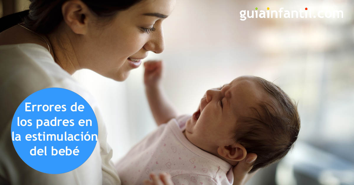 sobreestimulación de los bebés