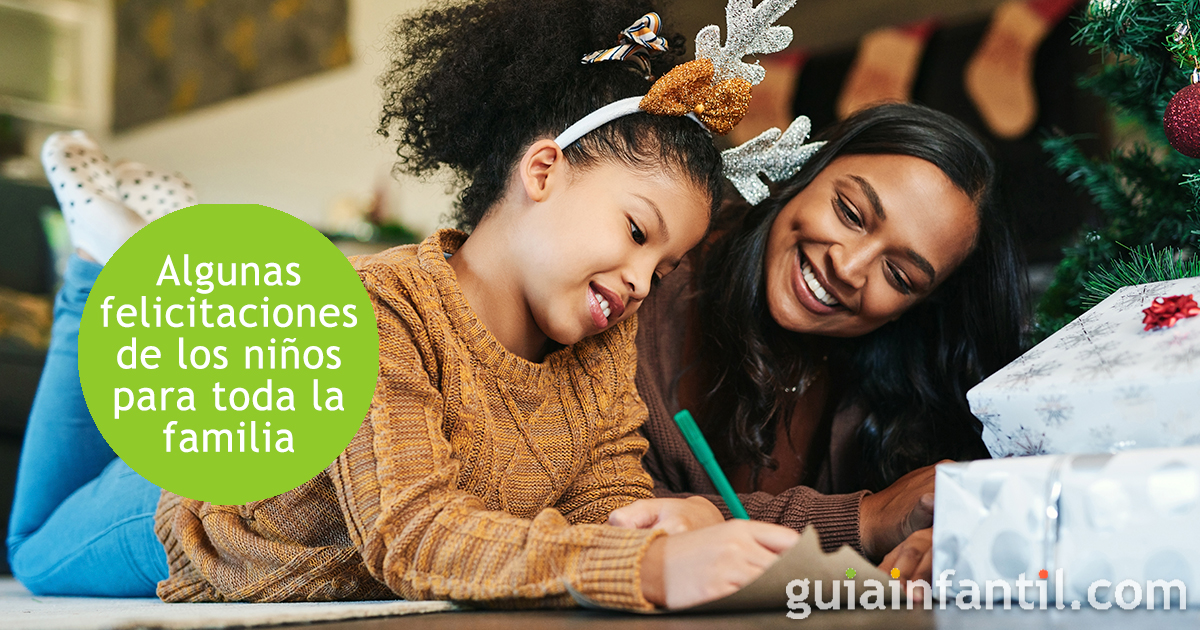 Algunas frases cortas de Navidad para los niños