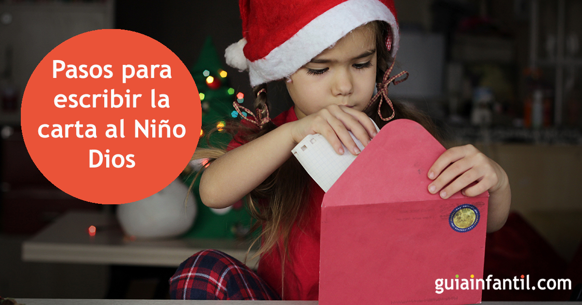 Pasos para escribir la carta al Niño Dios