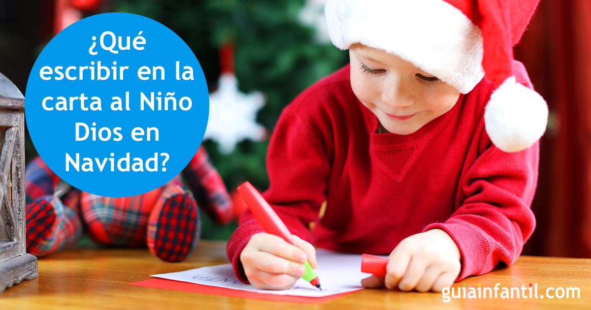 Bonitos modelos de cartas al niño Dios para imprimir - Feliz Navidad
