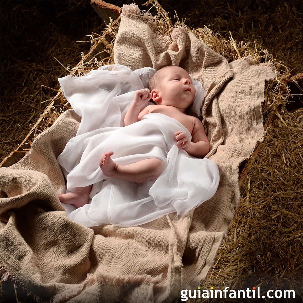 Oraciones cortas para arrullar al niño Dios en Navidad con tus hijos