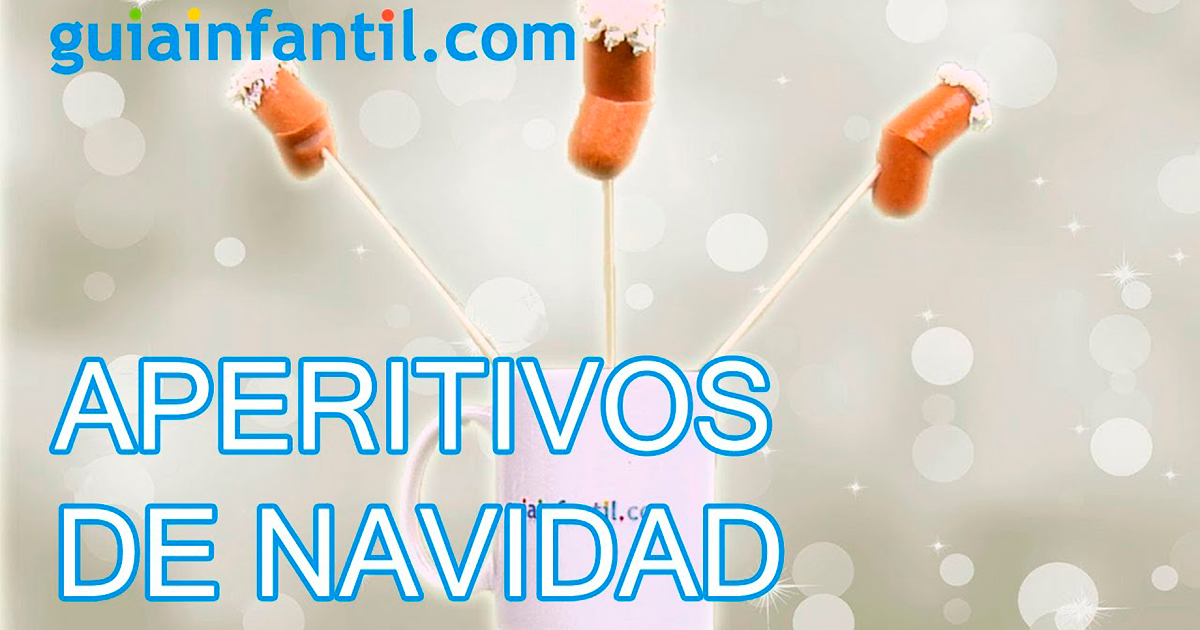 Las recetas de bocadillos de Navidad para niños