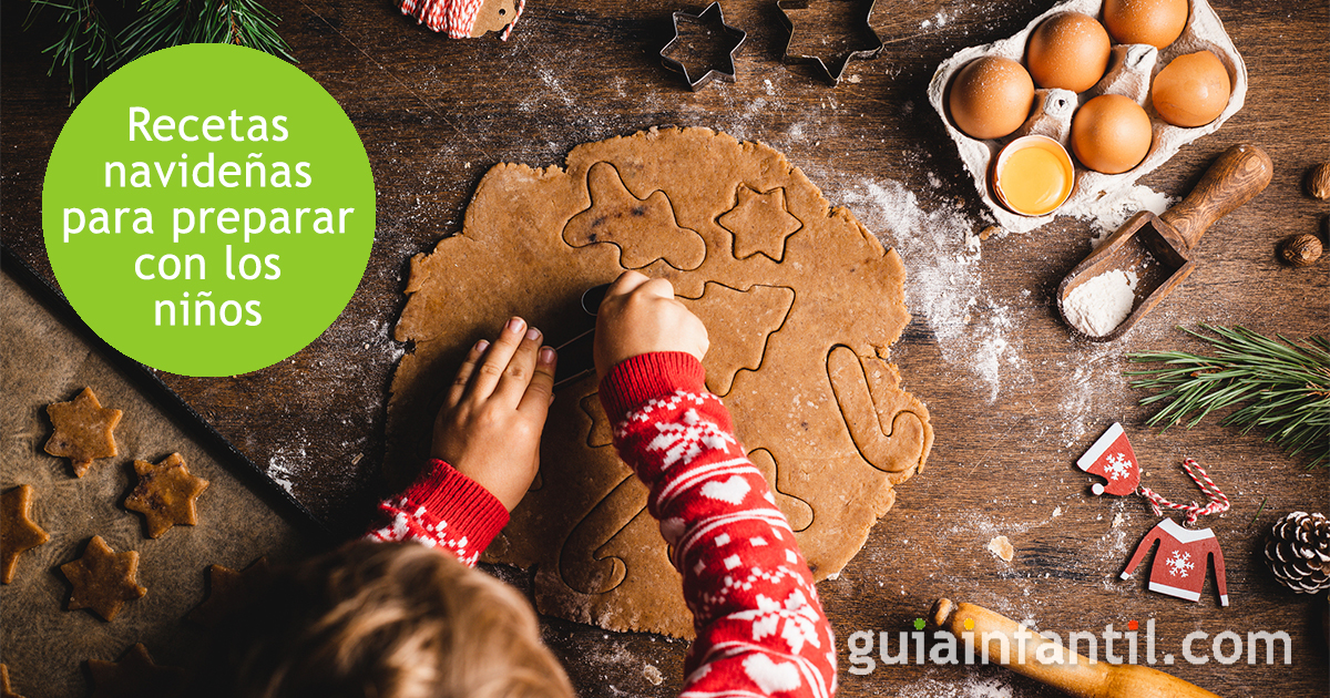 Recetas navideñas para niños