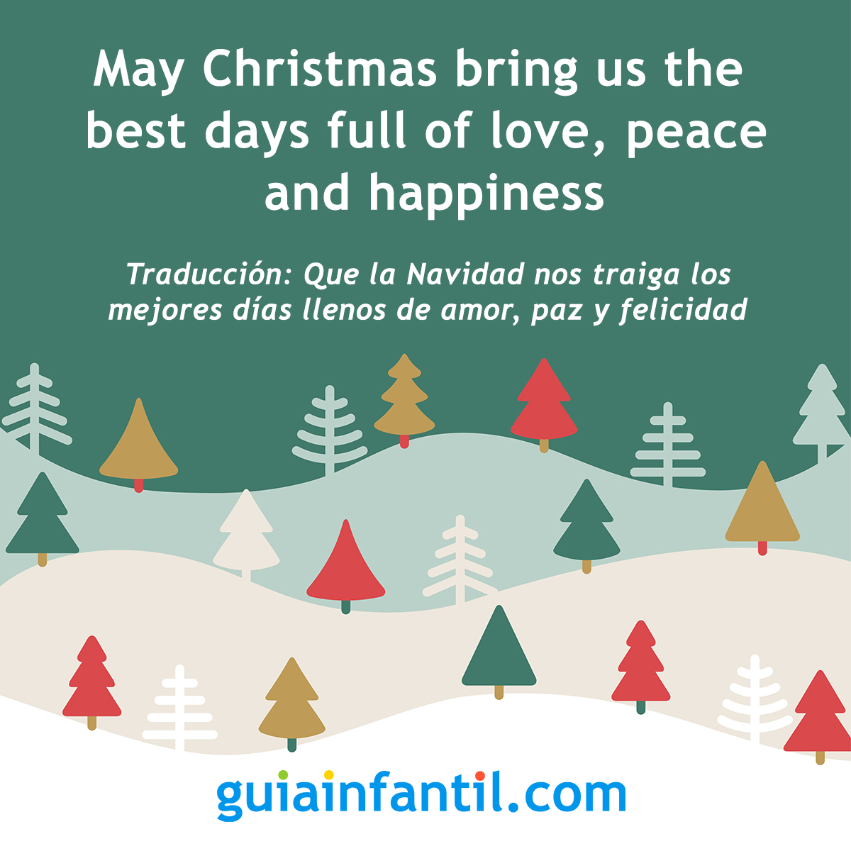 Compartir 30+ imagen frases bonitas para navidad en ingles y español