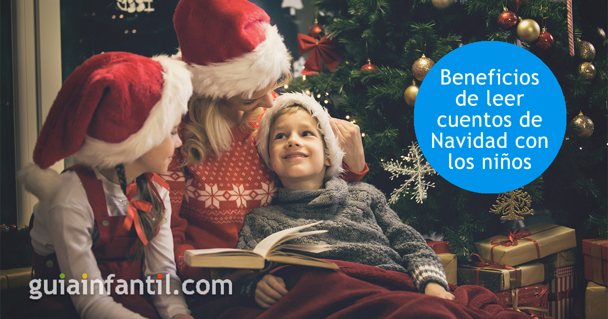 Beneficios de leer cuentos navideños con los niños