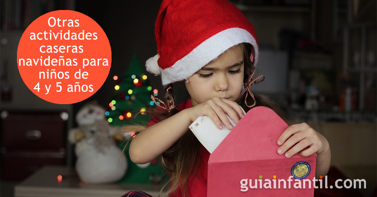 Más actividades navideñas caseras
