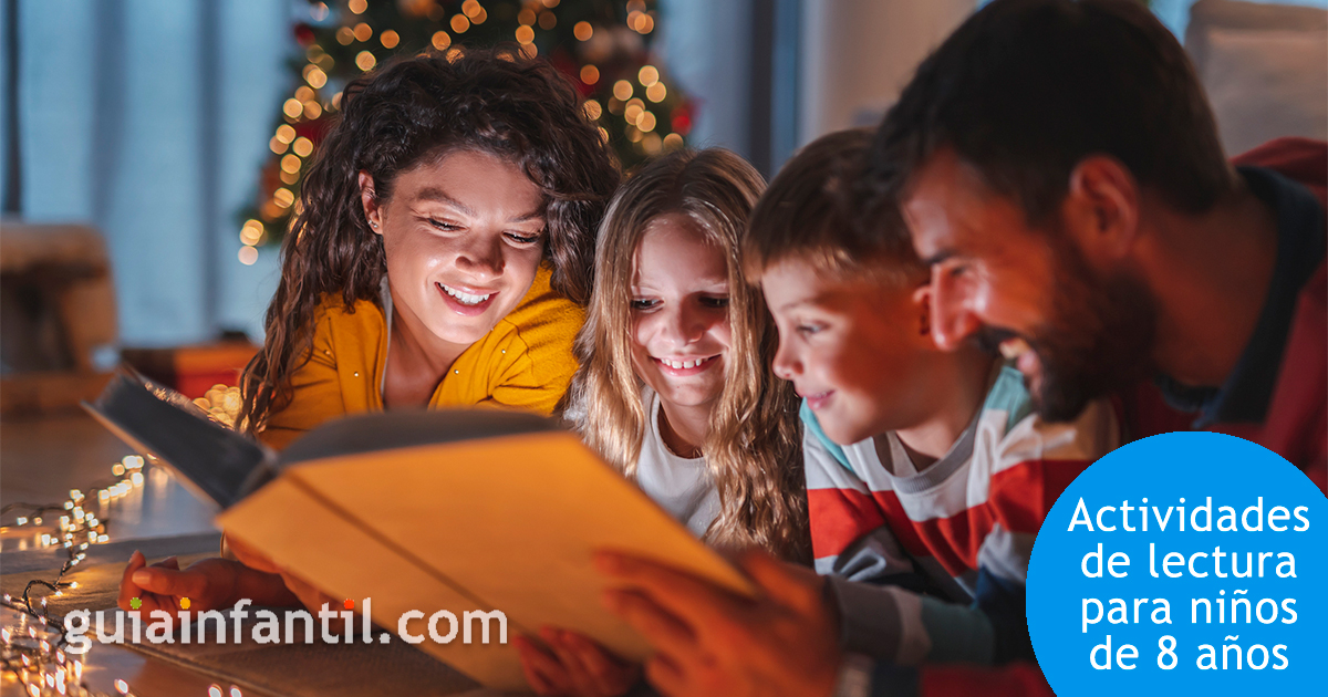 Actividades de lectura para niños de 8 años