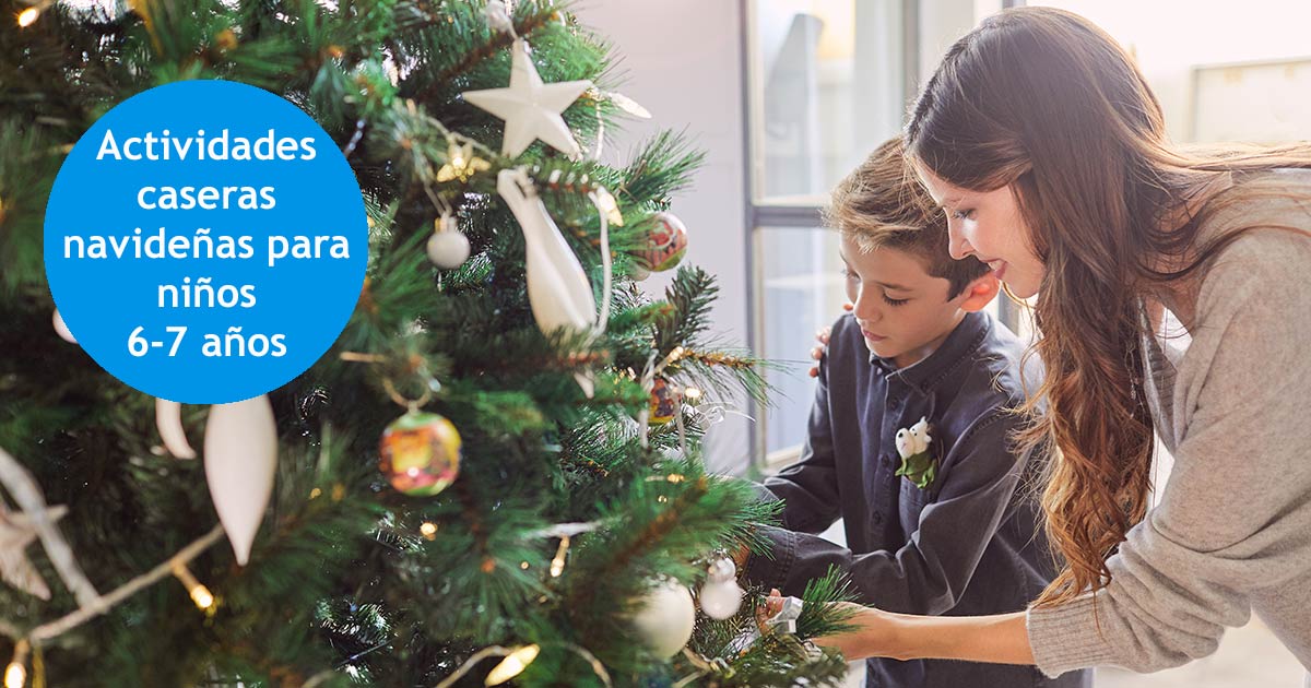 Actividades navideñas para niños de 6 y 7 años