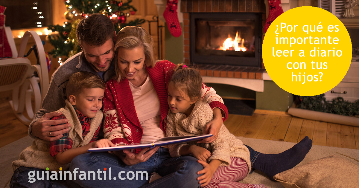 Por qué leer en familia a diario
