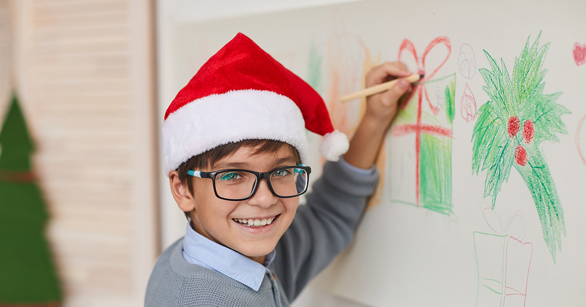 mensaje de tarjeta de navidad para el maestro