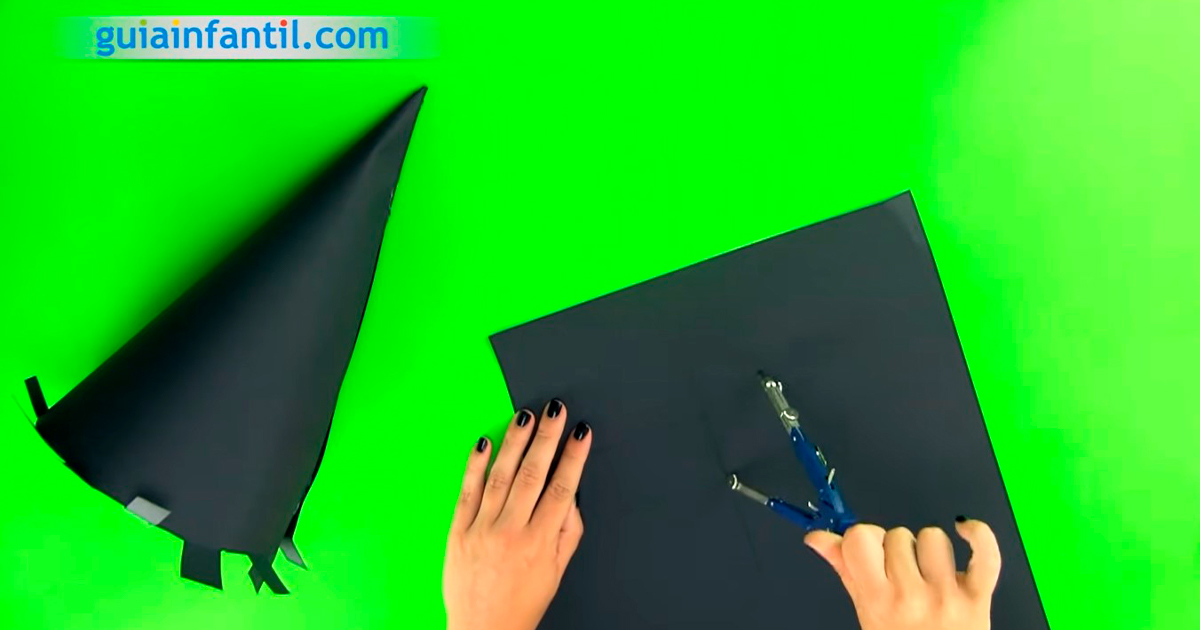 Hacer un gorro de bruja