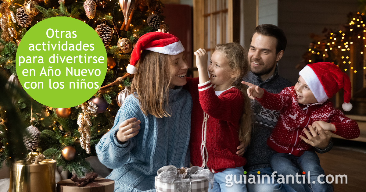 Actividades para niños en Año Nuevo