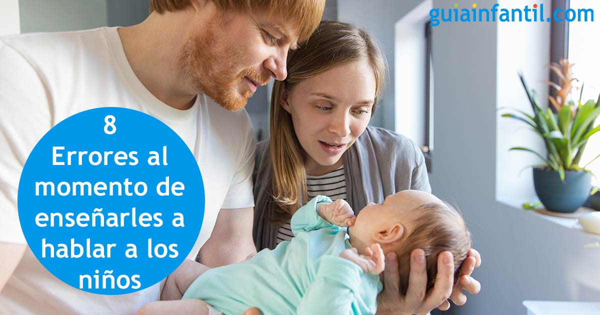 Errores al momento de enseñarles a hablar a los niños