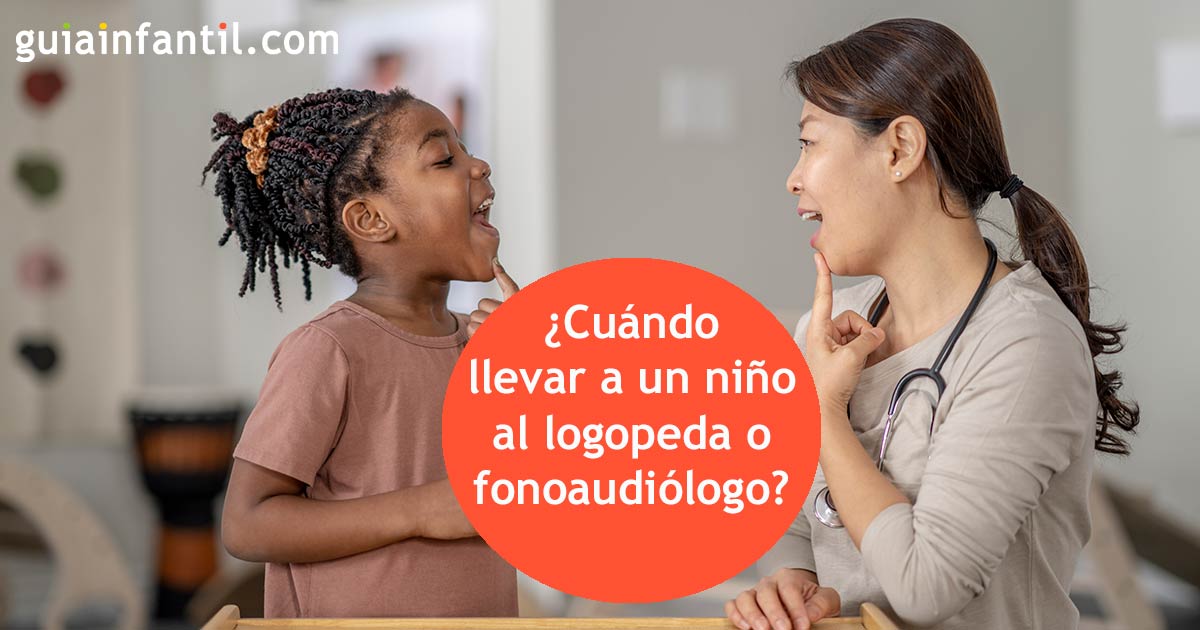 ¿Cuándo llevar a un niño a un logopeda?
