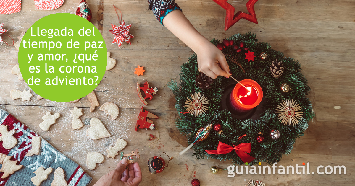 Qué es la corona de adviento