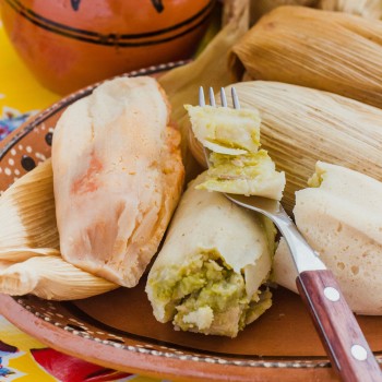 Tamales dulces y salados